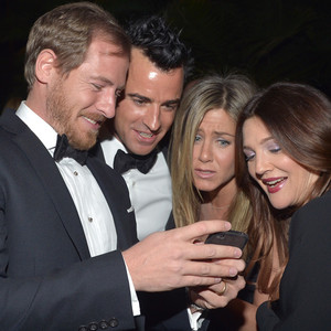 Will Kopelman, Justin Theroux, Drew Barrymore, Jennifer Aniston Will Kopelman, Justin Theroux, Drew Barrymore, Jennifer Aniston